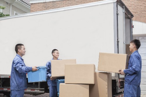 Professional van loading for a local Islington move