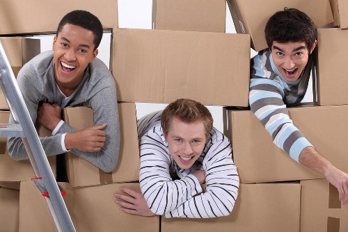 Business items stored safely in an Islington storage unit
