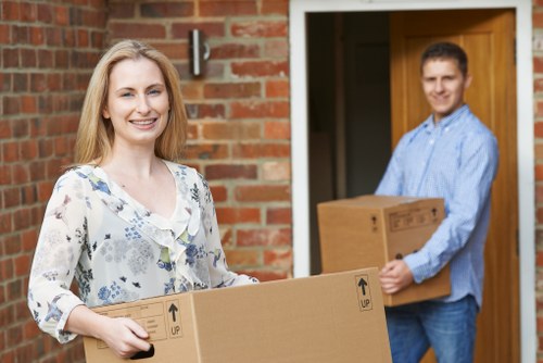 Moving boxes and furniture for Islington relocation